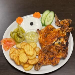 4.Halv grillet kylling